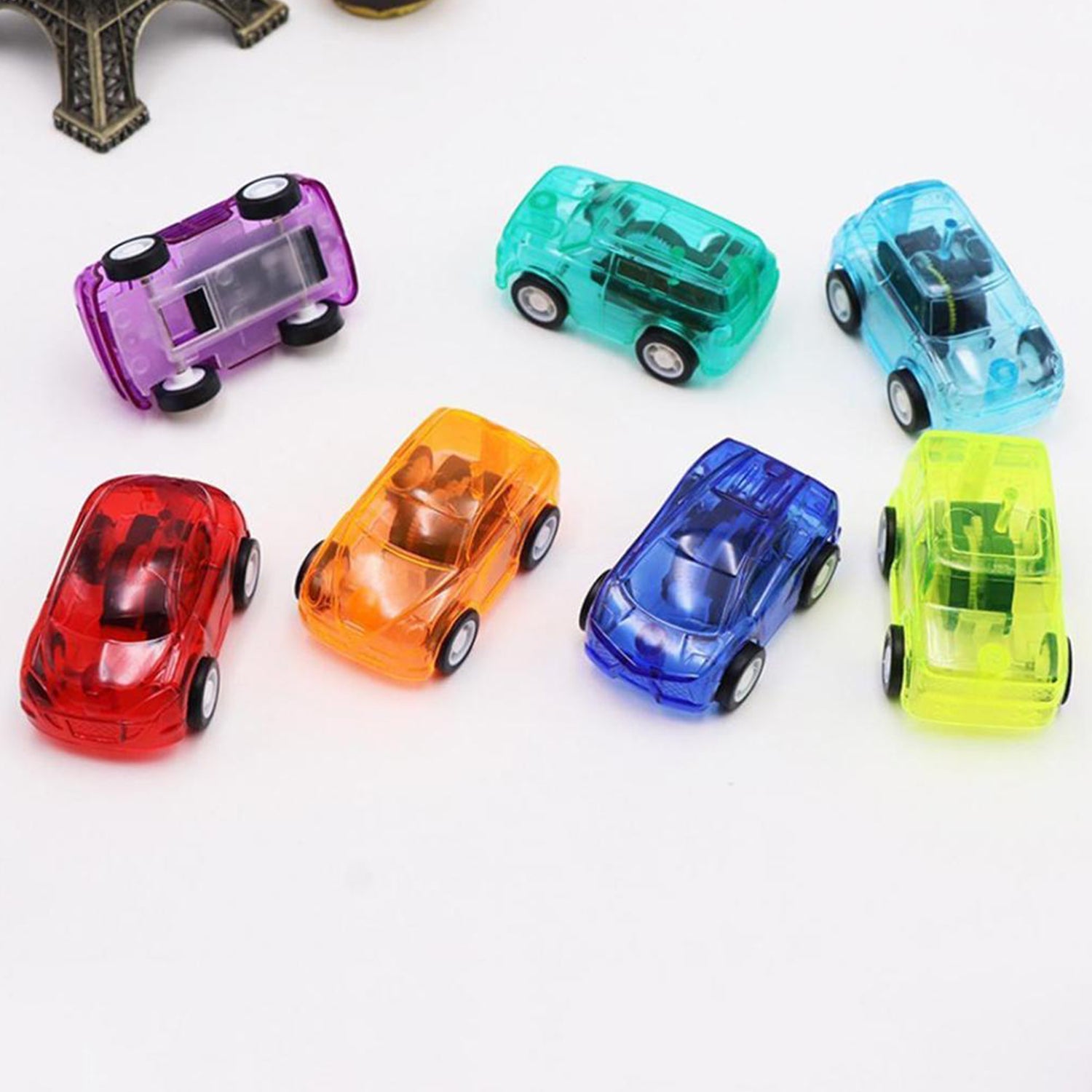 Compact pull back toy car for entertainment. Compact pull back toy car for entertainment.